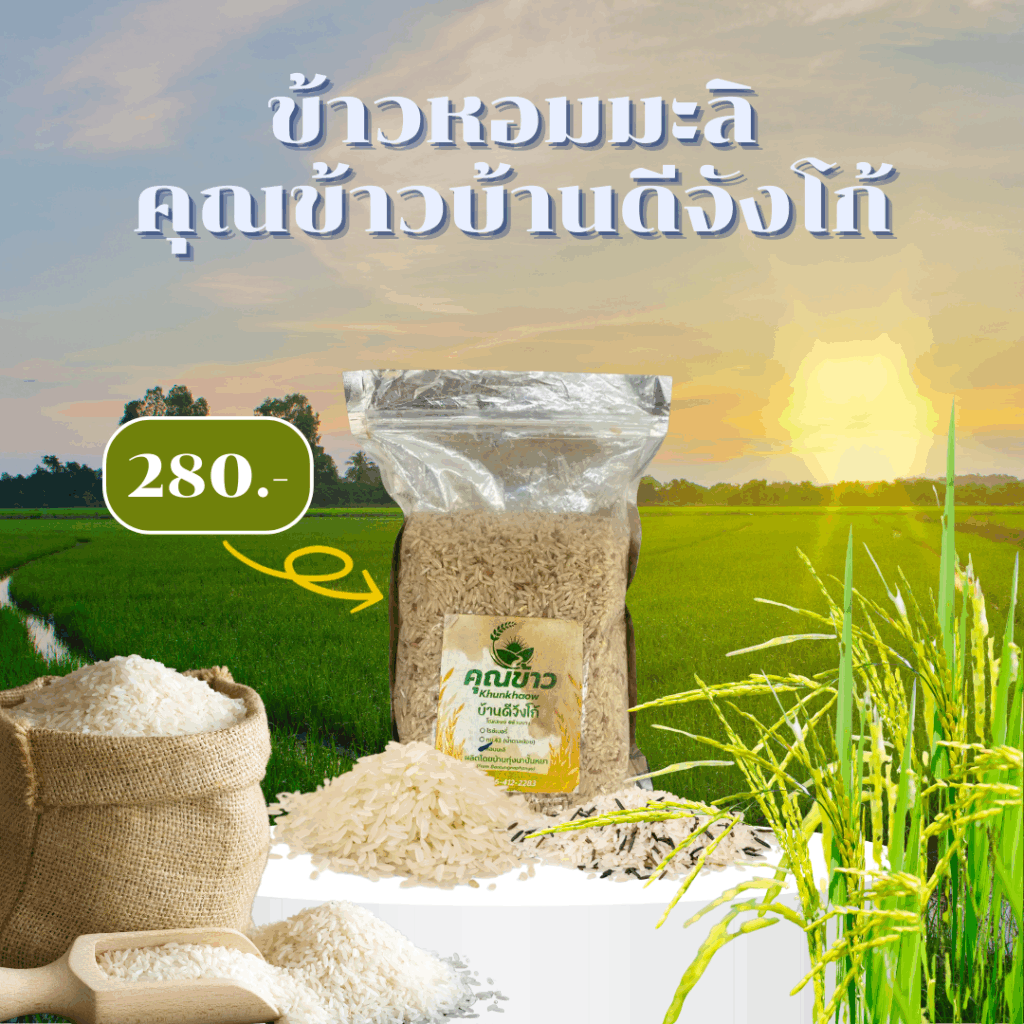 ข้าวหอมมะลิบ้านดีจังโก้